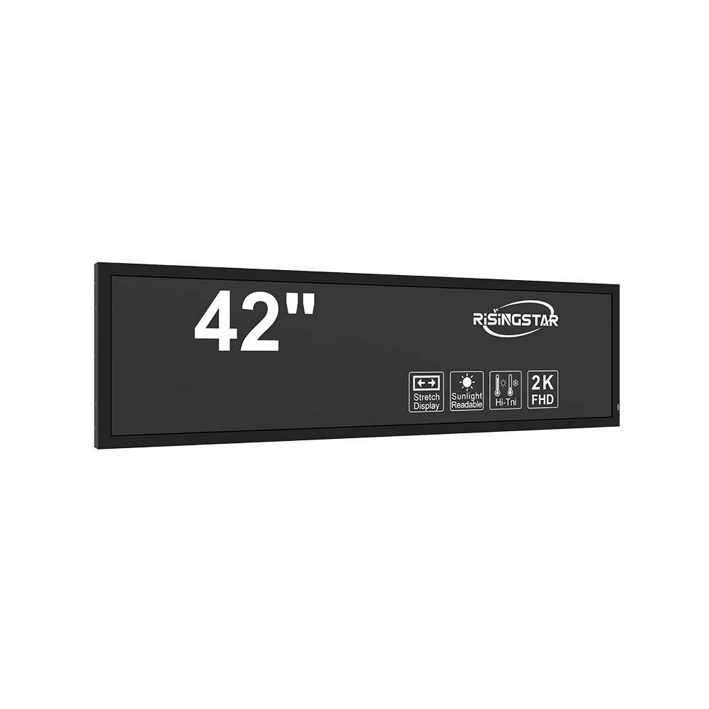 Outdoor High-Brightness LCD Displays for Passenger Information Systems with IP66 Waterproof Rating